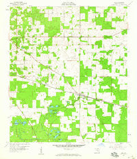 Lee Florida Historical topographic map, 1:24000 scale, 7.5 X 7.5 Minute, Year 1958