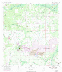 Lithia Florida Historical topographic map, 1:24000 scale, 7.5 X 7.5 Minute, Year 1955