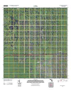 Little Marsh Florida Historical topographic map, 1:24000 scale, 7.5 X 7.5 Minute, Year 2012