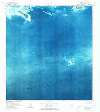 Loggerhead Key Florida Historical topographic map, 1:24000 scale, 7.5 X 7.5 Minute, Year 1972