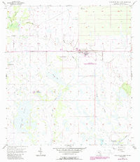 Long Island Marsh NW Florida Historical topographic map, 1:24000 scale, 7.5 X 7.5 Minute, Year 1957