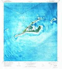 Long Key Florida Historical topographic map, 1:24000 scale, 7.5 X 7.5 Minute, Year 1971
