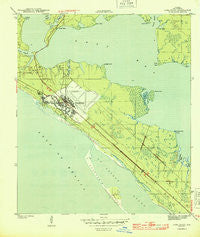 Long Point Florida Historical topographic map, 1:31680 scale, 7.5 X 7.5 Minute, Year 1944