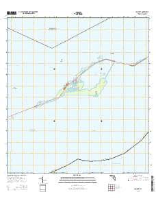 Long Key Florida Current topographic map, 1:24000 scale, 7.5 X 7.5 Minute, Year 2015