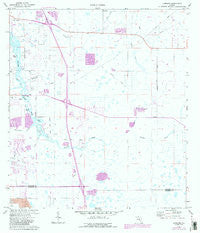 Lorraine Florida Historical topographic map, 1:24000 scale, 7.5 X 7.5 Minute, Year 1973