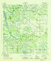 Lorraine Florida Historical topographic map, 1:31680 scale, 7.5 X 7.5 Minute, Year 1944
