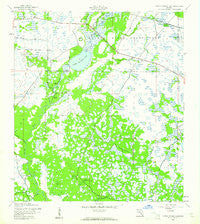 Lower Myakka Lake Florida Historical topographic map, 1:24000 scale, 7.5 X 7.5 Minute, Year 1944