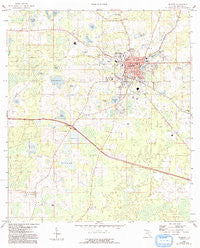 Madison Florida Historical topographic map, 1:24000 scale, 7.5 X 7.5 Minute, Year 1959