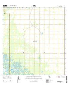 Mahogany Hammock Florida Current topographic map, 1:24000 scale, 7.5 X 7.5 Minute, Year 2015