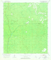 Mallory Swamp SW Florida Historical topographic map, 1:24000 scale, 7.5 X 7.5 Minute, Year 1954