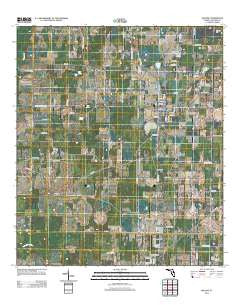 Malone Florida Historical topographic map, 1:24000 scale, 7.5 X 7.5 Minute, Year 2012