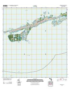 Marathon Florida Historical topographic map, 1:24000 scale, 7.5 X 7.5 Minute, Year 2012