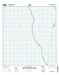 Marco Island OE W Florida Current topographic map, 1:24000 scale, 7.5 X 7.5 Minute, Year 2015