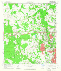 Marietta Florida Historical topographic map, 1:24000 scale, 7.5 X 7.5 Minute, Year 1964