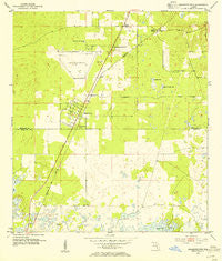 Masaryktown Florida Historical topographic map, 1:24000 scale, 7.5 X 7.5 Minute, Year 1954