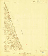Matanzas Florida Historical topographic map, 1:48000 scale, 15 X 15 Minute, Year 1927