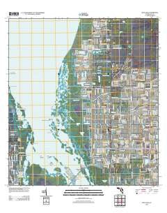 Matlacha Florida Historical topographic map, 1:24000 scale, 7.5 X 7.5 Minute, Year 2012
