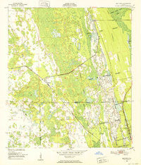 Maytown Florida Historical topographic map, 1:24000 scale, 7.5 X 7.5 Minute, Year 1950