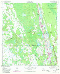 Maytown Florida Historical topographic map, 1:24000 scale, 7.5 X 7.5 Minute, Year 1950