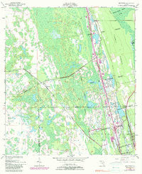 Maytown Florida Historical topographic map, 1:24000 scale, 7.5 X 7.5 Minute, Year 1950