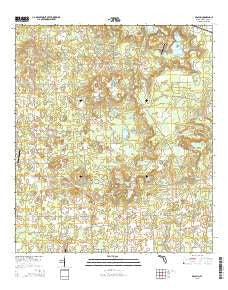 McAlpin Florida Current topographic map, 1:24000 scale, 7.5 X 7.5 Minute, Year 2015
