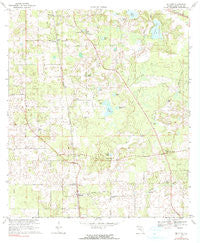McAlpin Florida Historical topographic map, 1:24000 scale, 7.5 X 7.5 Minute, Year 1969