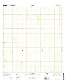 Melaleuca Head Florida Current topographic map, 1:24000 scale, 7.5 X 7.5 Minute, Year 2015