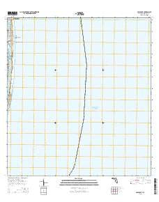 Miami OE E Florida Current topographic map, 1:24000 scale, 7.5 X 7.5 Minute, Year 2015