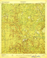 Middleburg Florida Historical topographic map, 1:62500 scale, 15 X 15 Minute, Year 1918