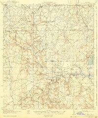Middleburg Florida Historical topographic map, 1:62500 scale, 15 X 15 Minute, Year 1918
