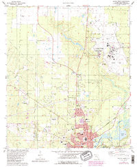 Milton North Florida Historical topographic map, 1:24000 scale, 7.5 X 7.5 Minute, Year 1978
