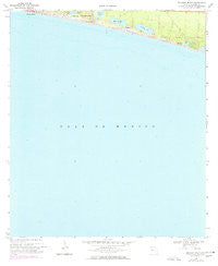 Miramar Beach Florida Historical topographic map, 1:24000 scale, 7.5 X 7.5 Minute, Year 1970