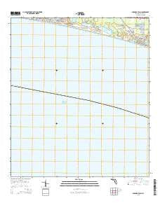 Miramar Beach Florida Current topographic map, 1:24000 scale, 7.5 X 7.5 Minute, Year 2015