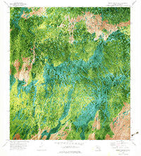 Monroe Station NE Florida Historical topographic map, 1:24000 scale, 7.5 X 7.5 Minute, Year 1972