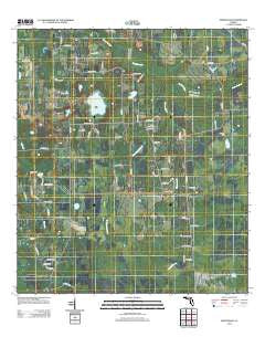 Monteocha Florida Historical topographic map, 1:24000 scale, 7.5 X 7.5 Minute, Year 2012