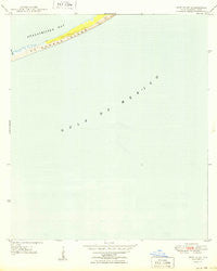 New Inlet Florida Historical topographic map, 1:31680 scale, 7.5 X 7.5 Minute, Year 1950