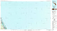 New Smyrna Beach Florida Historical topographic map, 1:100000 scale, 30 X 60 Minute, Year 1978