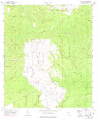 Niceville SE Florida Historical topographic map, 1:24000 scale, 7.5 X 7.5 Minute, Year 1970