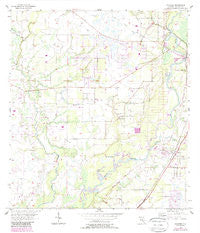 Nocatee Florida Historical topographic map, 1:24000 scale, 7.5 X 7.5 Minute, Year 1956
