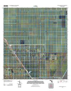 North of Deem City Florida Historical topographic map, 1:24000 scale, 7.5 X 7.5 Minute, Year 2012