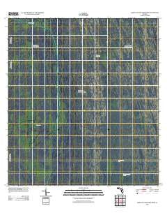 North of Fortymile Bend Florida Historical topographic map, 1:24000 scale, 7.5 X 7.5 Minute, Year 2012