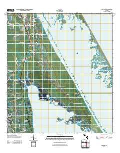 Oak Hill Florida Historical topographic map, 1:24000 scale, 7.5 X 7.5 Minute, Year 2012