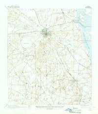 Ocala Florida Historical topographic map, 1:62500 scale, 15 X 15 Minute, Year 1895