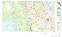 Ocala Florida Historical topographic map, 1:100000 scale, 30 X 60 Minute, Year 1978