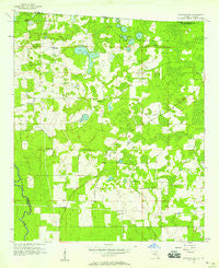 Octahatchee Florida Historical topographic map, 1:24000 scale, 7.5 X 7.5 Minute, Year 1956