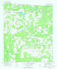 Octahatchee Florida Historical topographic map, 1:24000 scale, 7.5 X 7.5 Minute, Year 1956