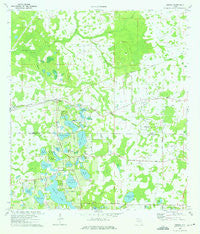 Odessa Florida Historical topographic map, 1:24000 scale, 7.5 X 7.5 Minute, Year 1974