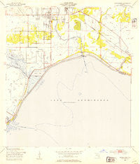 Okeechobee Florida Historical topographic map, 1:24000 scale, 7.5 X 7.5 Minute, Year 1952
