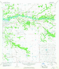 Olga Florida Historical topographic map, 1:24000 scale, 7.5 X 7.5 Minute, Year 1958