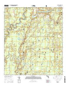 Orange Florida Current topographic map, 1:24000 scale, 7.5 X 7.5 Minute, Year 2015